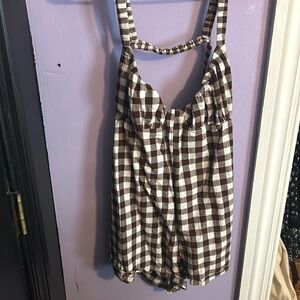 Princess Polly gingham romper